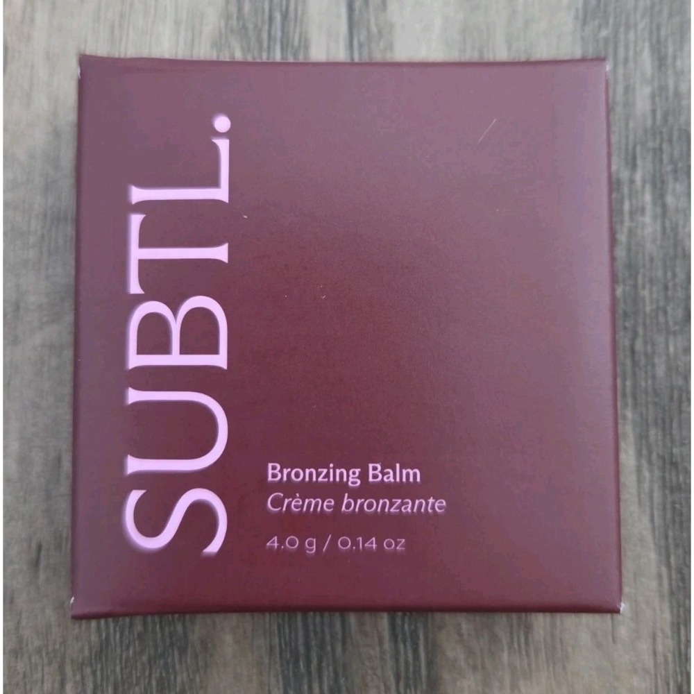 Subtl Beauty Bronzing Balm Bronzer Caramel Shade Sun-Kissed Effect 0.14 oz